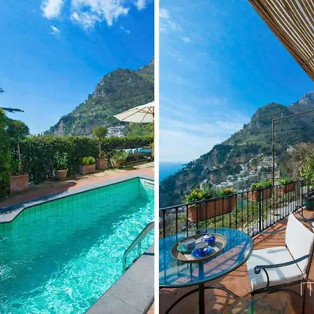 Gaia - Sea View, Pool, Terrace, Patio & Courtyard Positano